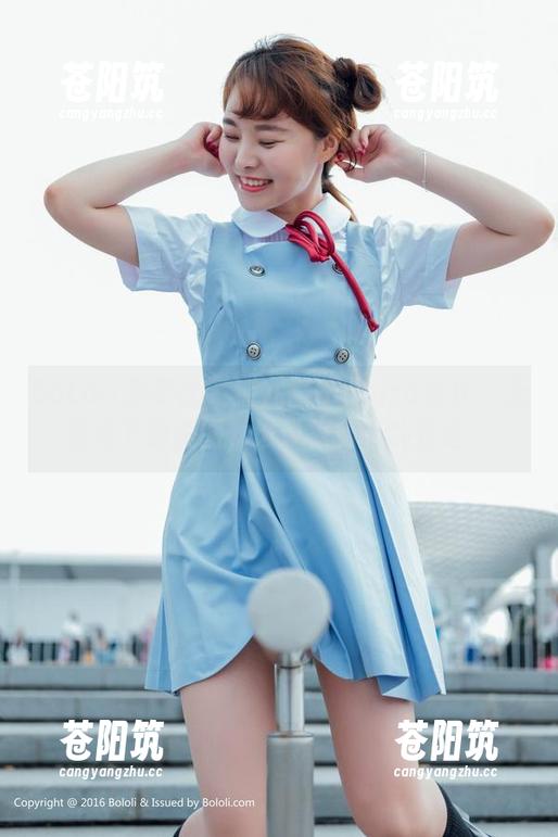 BoLoli菠萝社 - 猫九酱Sakura女仆：无圣光下的美图，谁说家务不能性感？