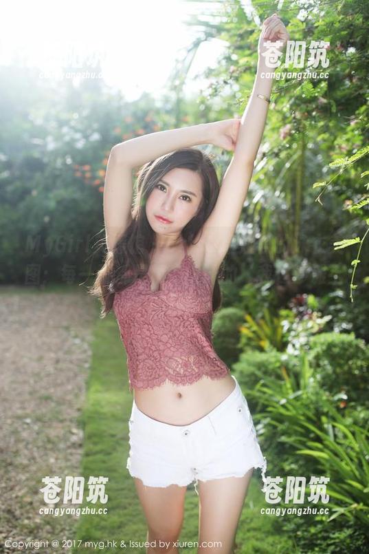 MyGirl美媛馆 - Cris_卓娅祺的泳衣美图：每一张都是精心设计的‘我在沙滩上的日常’