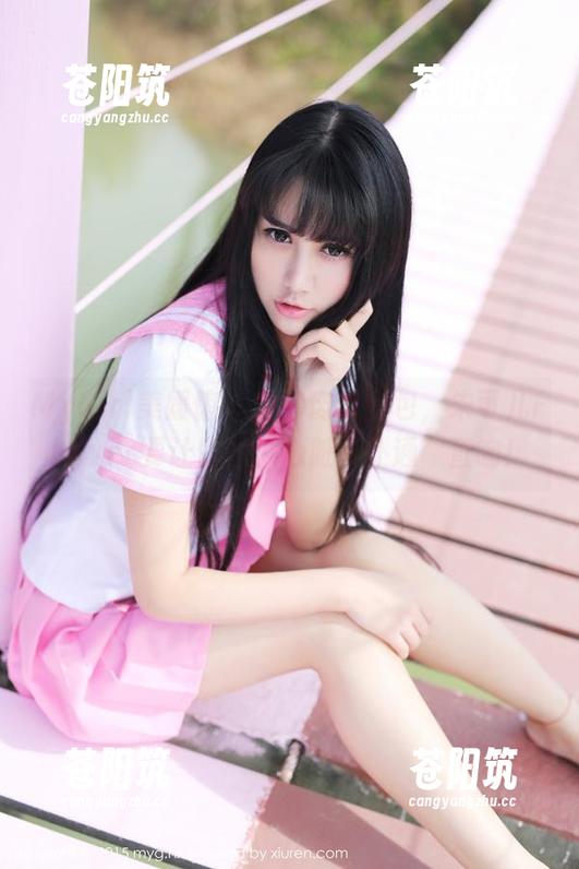 MyGirl美媛馆 - 全套肉丝图包，朱可儿Flower要让你的小心脏‘扑通’直响！