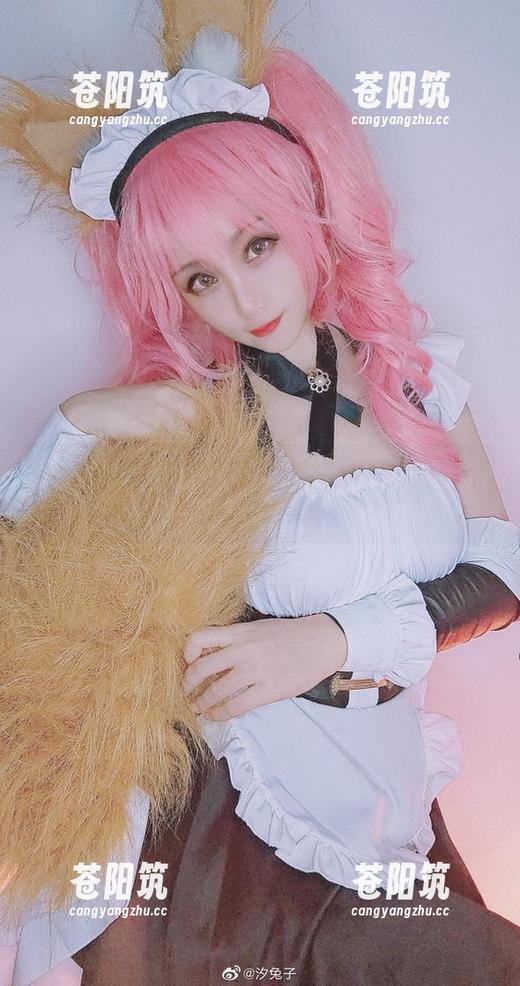 最新图集大曝光：汐兔子穿上木之本樱的制服，简直是仙女下凡！