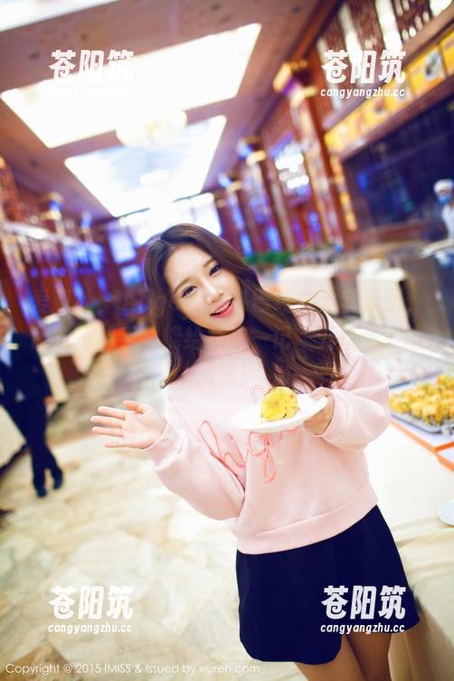 爱蜜社 - Angela小热巴纯白全套原图，感觉一抬手就能给我来一记‘五香豆’的错觉！