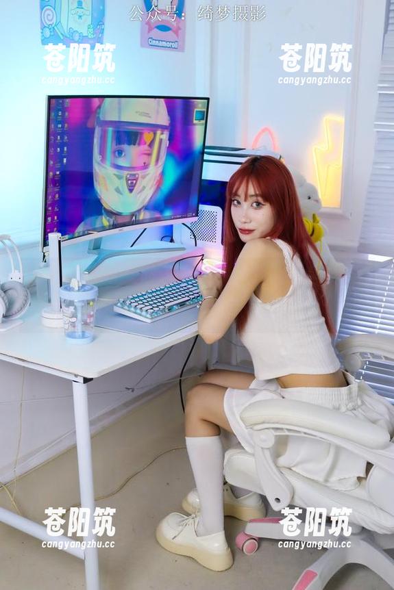 绮梦摄影 - 这全套体操服写真，瓜瓜真的好像要去比赛了……难道是为了秀身材？