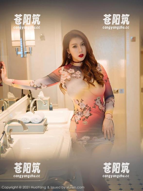 花漾show - 私拍里，心上可Flora的连衣裙像是在低语，什么感觉你懂得