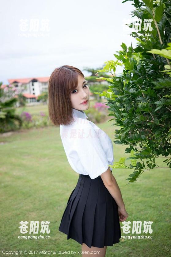 魅妍社 - 糯美子Mini，女神？！原图精选，这光影真是让人忍不住多看几眼