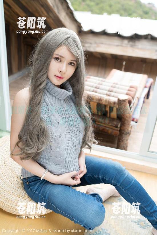 魅妍社 - 韩冰冰儿的裤里丝：这张图片太美，眼睛怀疑人生！